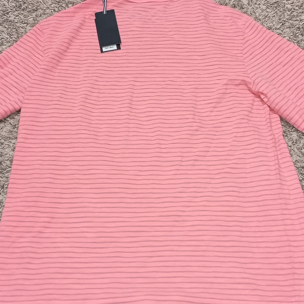 Men's Vineyard Vines Island Crew Shirt Size Medium Color Papaya Passion Pink... - Picture 3 of 3